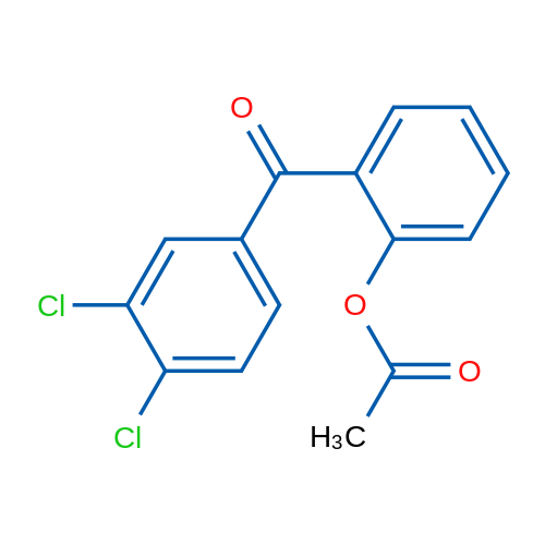 2-Acetoxy-3',4'-dichlorobenzophenone 1g