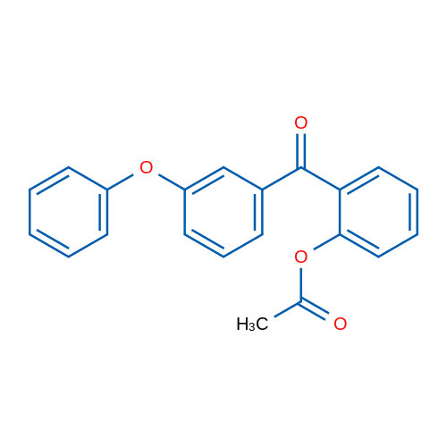 2-Acetoxy-3'-phenoxybenzophenone 1g