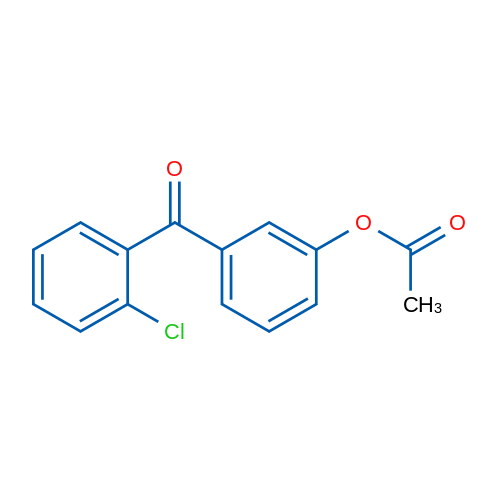 3-Acetoxy-2'-chlorobenzophenone 1g