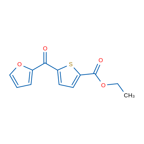 Ethyl 5-(furan-2-carbonyl)thiophene-2-carboxylate 5g