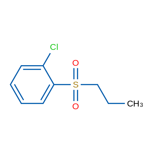 1-Chloro-2-(propane-1-sulfonyl)benzene 1g