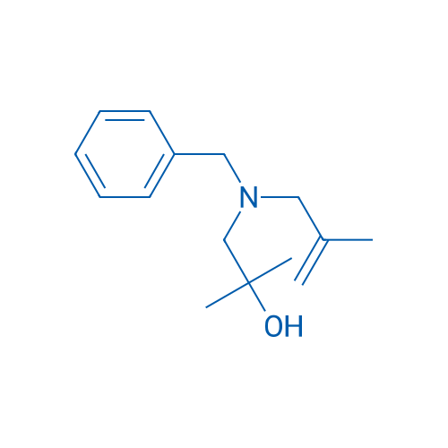 1-(Benzyl(2-methylallyl)amino)-2-methylpropan-2-ol 250mg