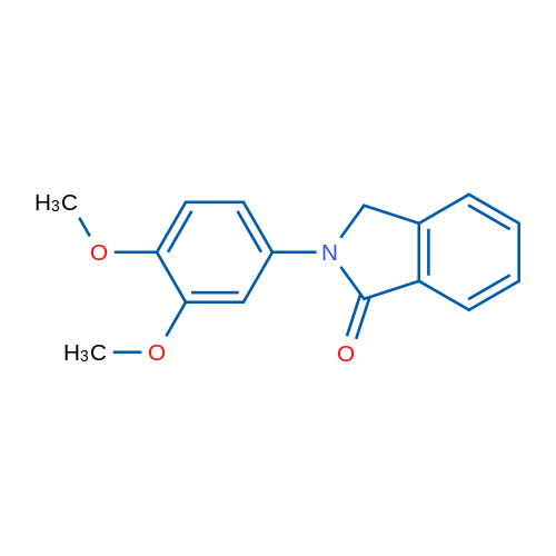 2-(3,4-Dimethoxyphenyl)isoindolin-1-one 1g