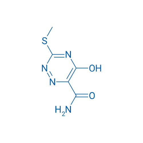5-Hydroxy-3-(methylthio)-1,2,4-triazine-6-carboxamide 250mg
