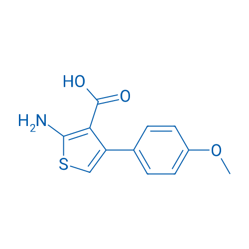 2-Amino-4-(4-methoxyphenyl)thiophene-3-carboxylic acid 1g