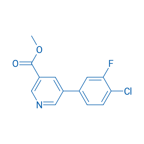 Methyl 5-(4-chloro-3-fluorophenyl)nicotinate 1g