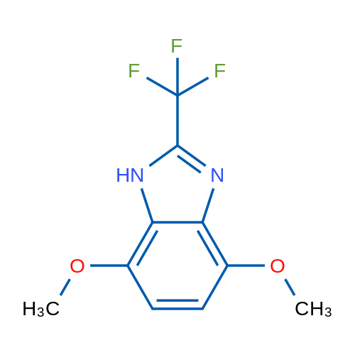4,7-Dimethoxy-2-(trifluoromethyl)-1H-1,3-benzodiazole 50mg