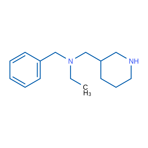 N-Benzyl-N-(piperidin-3-ylmethyl)ethanamine 1g