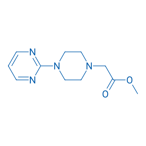 Methyl 2-(4-(pyrimidin-2-yl)piperazin-1-yl)acetate 5g