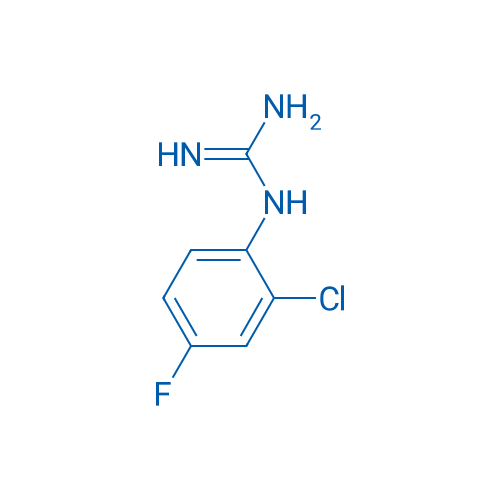 1-(2-Chloro-4-fluorophenyl)guanidine 1g