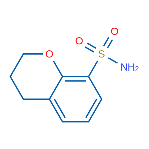 3,4-Dihydro-2H-1-benzopyran-8-sulfonamide 1g