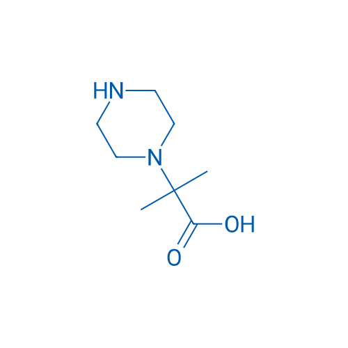 2-Methyl-2-(piperazin-1-yl)propanoic acid 1g