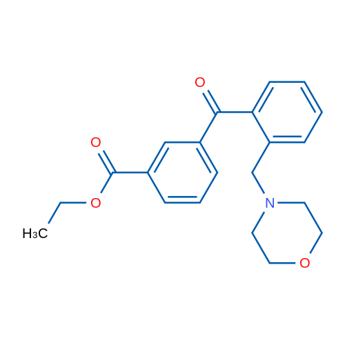 3'-Carboethoxy-2-morpholinomethyl benzophenone 1g