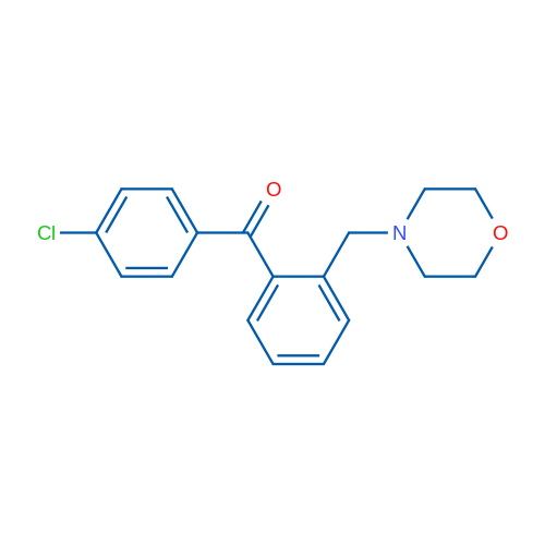 4'-Chloro-2-morpholinomethyl benzophenone 1g
