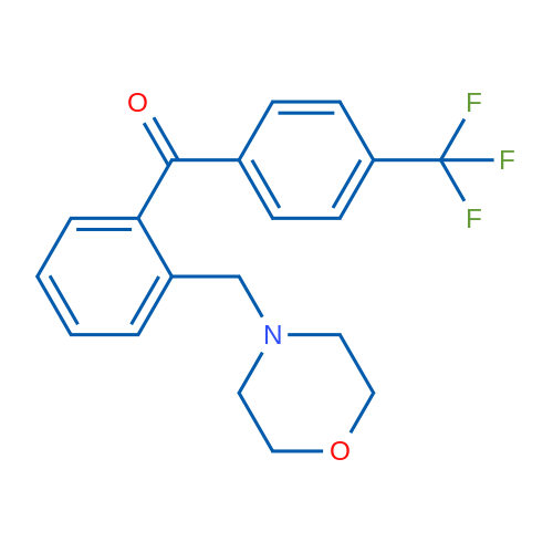 2-Morpholinomethyl-4'-trifluoromethylbenzophenone 1g