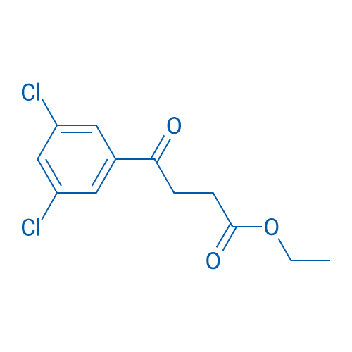 Ethyl 4-(3,5-dichlorophenyl)-4-oxobutyrate 1g
