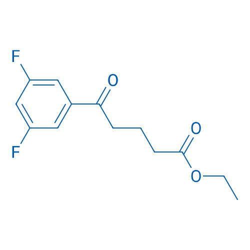 Ethyl 5-(3,5-difluorophenyl)-5-oxovalerate 1g