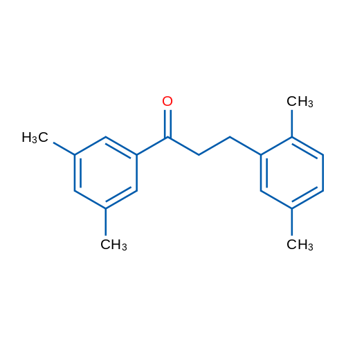 3',5'-Dimethyl-3-(2,5-dimethylphenyl)propiophenone 1g