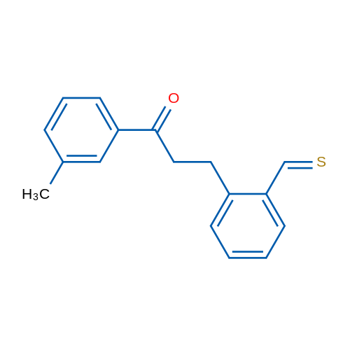 3'-Methyl-3-(2-thiomethylphenyl)propiophenone 1g