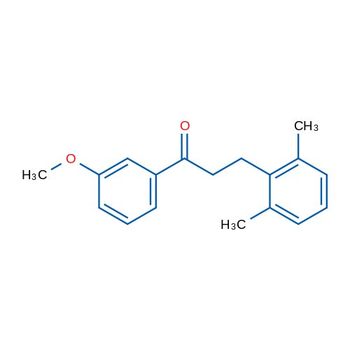 3-(2,6-Dimethylphenyl)-3'-methoxypropiophenone 1g