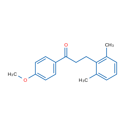 3-(2,6-Dimethylphenyl)-4'-methoxypropiophenone 1g