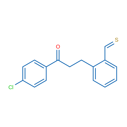 4'-Chloro-3-(2-thiomethylphenyl)propiophenone 1g