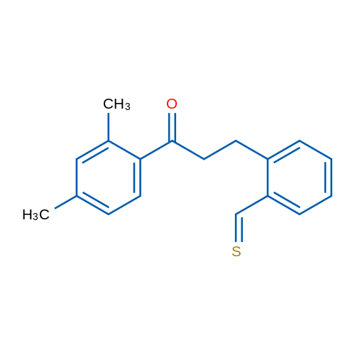 2',4'-Dimethyl-3-(2-thiomethylphenyl)propiophenone 1g