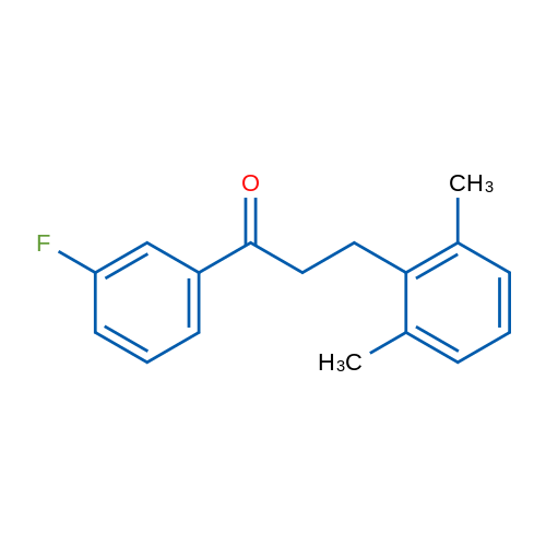 3-(2,6-Dimethylphenyl)-3'-fluoropropiophenone 1g