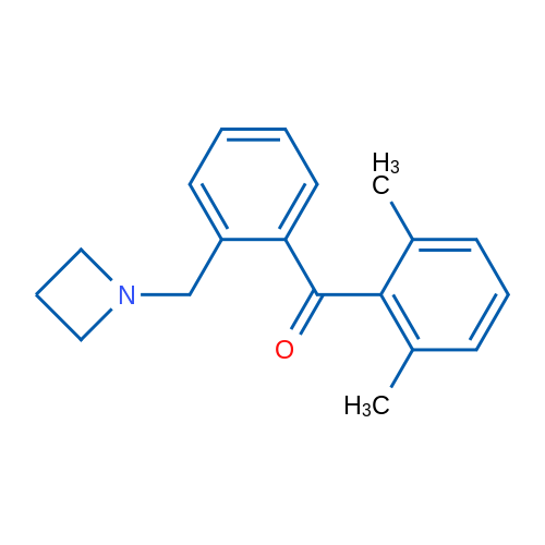 (2-(Azetidin-1-ylmethyl)phenyl)(2,6-dimethylphenyl)methanone 1g