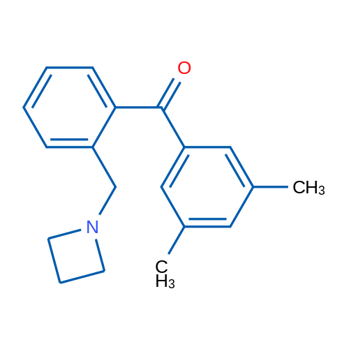 (2-(Azetidin-1-ylmethyl)phenyl)(3,5-dimethylphenyl)methanone 1g