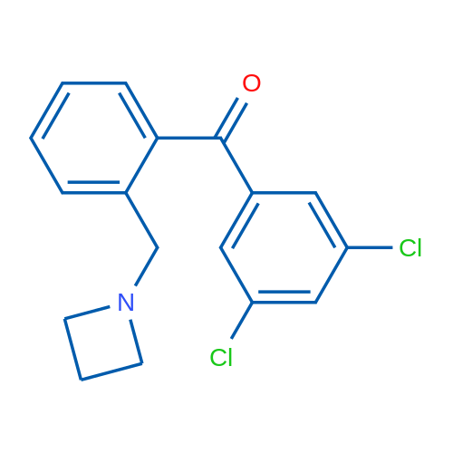 (2-(Azetidin-1-ylmethyl)phenyl)(3,5-dichlorophenyl)methanone 1g