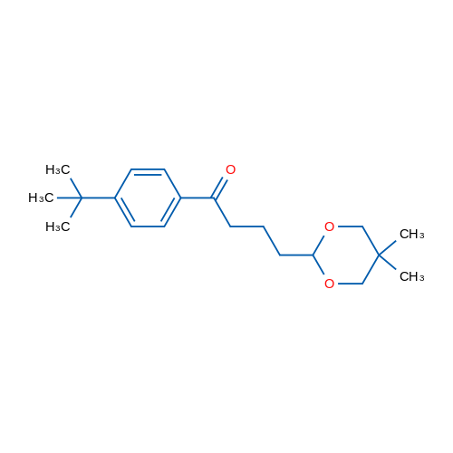 4'-tert-Butyl-4-(5,5-dimethyl-1,3-dioxan-2-yl)butyrophenone 1g