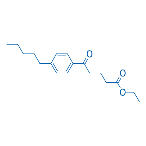 ethyl 5-oxo-5-(4-n-pentylphenyl)valerate 1g