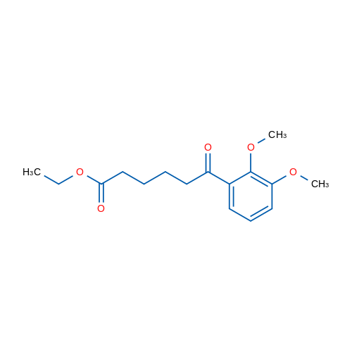 Ethyl 6-(2,3-dimethoxyphenyl)-6-oxohexanoate 1g