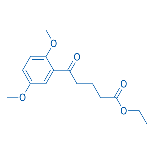 Ethyl 5-(2,5-dimethoxyphenyl)-5-oxovalerate 1g
