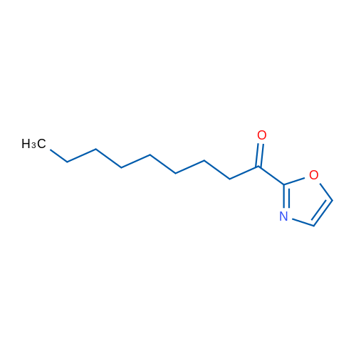 2-Nonanoyloxazole 1g
