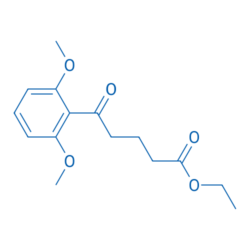 Ethyl 5-(2,6-dimethoxyphenyl)-5-oxovalerate 1g