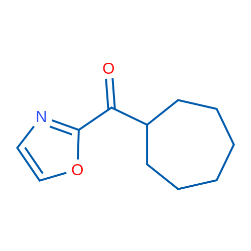 2-Cycloheptanoyloxazole 1g
