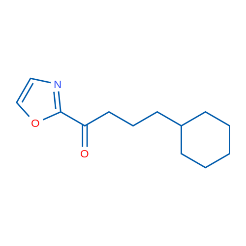 2-(4-Cyclohexylbutyryl)oxazole 1g