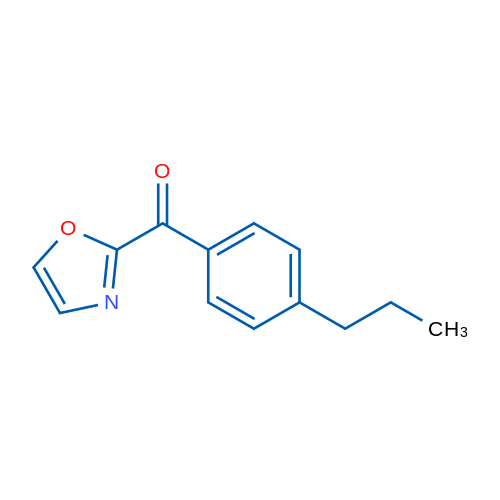 2-(4-Propylbenzoyl)oxazole 1g