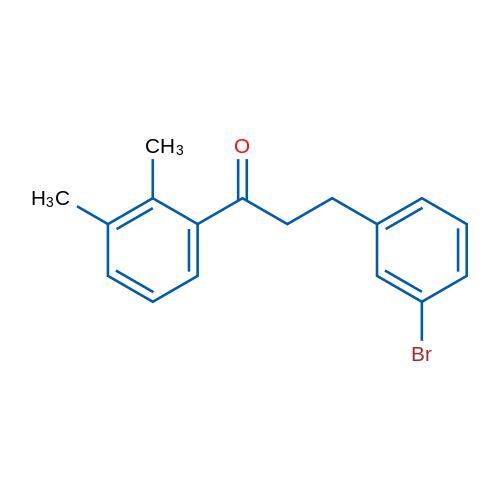 3-(3-Bromophenyl)-1-(2,3-dimethylphenyl)propan-1-one 1g