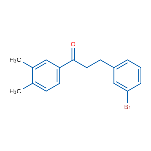 3-(3-Bromophenyl)-1-(3,4-dimethylphenyl)propan-1-one 1g