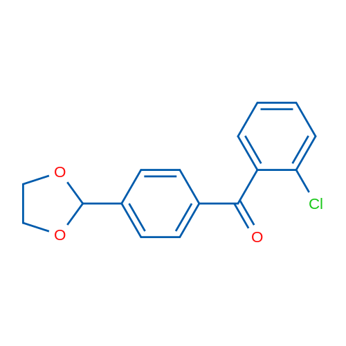 2-Chloro-4'-(1,3-dioxolan-2-yl)benzophenone 1g