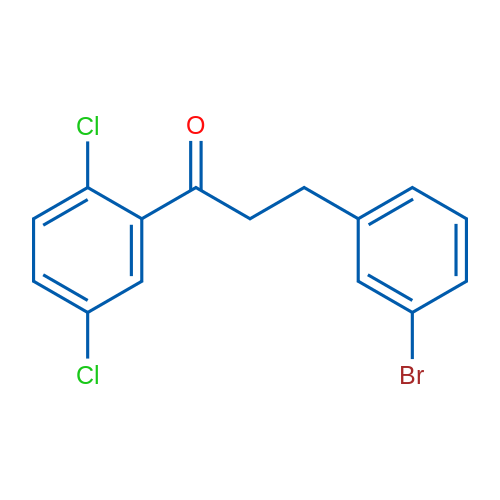 3-(3-Bromophenyl)-1-(2,5-dichlorophenyl)propan-1-one 1g