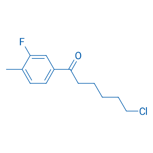 6-Chloro-1-(3-fluoro-4-methylphenyl)-1-oxohexane 5g