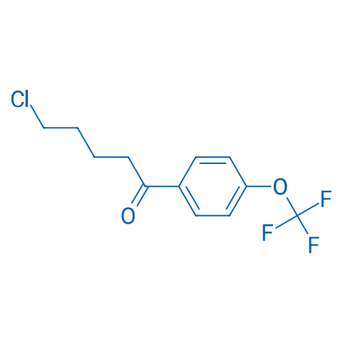 5-Chloro-1-oxo-1-(4-trifluoromethoxyphenyl)pentane 5g