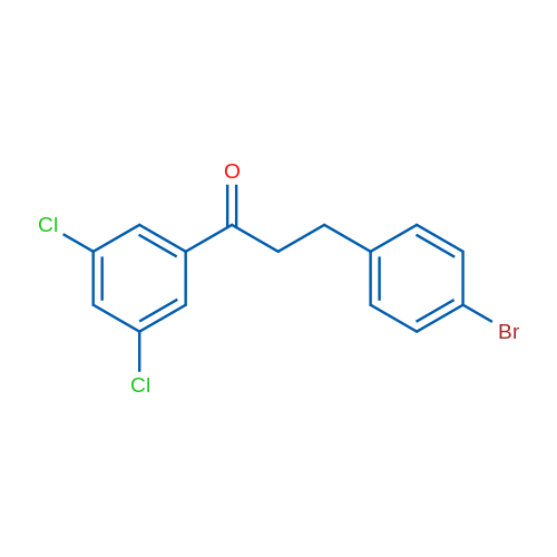 3-(4-Bromophenyl)-1-(3,5-dichlorophenyl)propan-1-one 1g