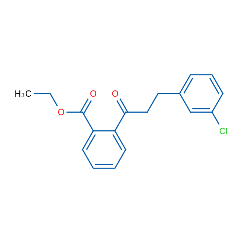 3-(3-Chlorophenyl)-2'-carboethoxypropiophenone 1g