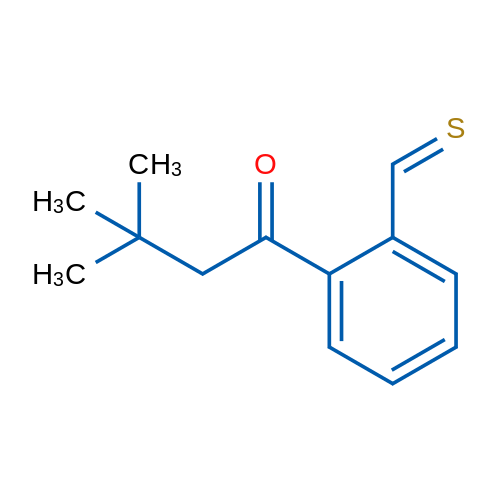 3,3-Dimethyl-2'-thiomethylbutyrophenone 1g