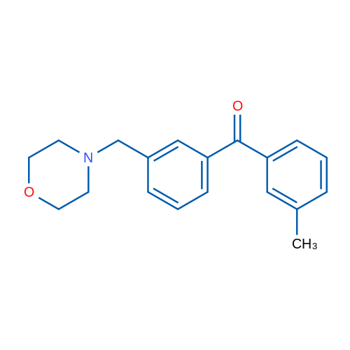 3-Methyl-3'-morpholinomethyl benzophenone 1g